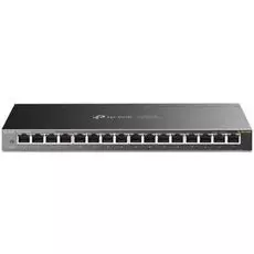 Коммутатор неуправляемый TP-LINK TL-SG116E 16 портов RJ45 10/100/1000 Мбит/с, VLAN на базе MTU/порта/тэга, QoS, IGMP Snooping