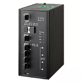 Коммутатор NSGate NIS-3500-3204PGE 63P4G403 L2 Managed: 4 10/100/1000T PoE 802.3bt + 2 SFP/1G + 1 TP/1G