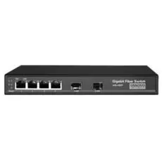 Коммутатор OSNOVO SW-7042 4 RJ45 + 2 SFP,: 4*GE (10/100/1000Base-T), 2* GE SFP (1000Base-FX), БП DC12V(1A), встроенная грозозащита 3кВ
