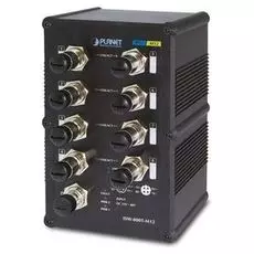 Коммутатор Planet ISW-800T-M12 IP67, неуправляемый, промышленный Ethernet IP67 с 8 портами 10/100Bas