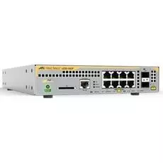 Коммутатор PoE Allied Telesis AT-X230-10GP-50 8x10/100/1000Mbps POE+ ports, 2xSFP uplink slots, AC power supply, L2+