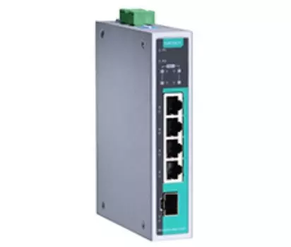 Коммутатор PoE MOXA EDS-G205A-4PoE-1GSFP-T 1x10/100/1000BaseT port and 4 PoE/PoE+ ports