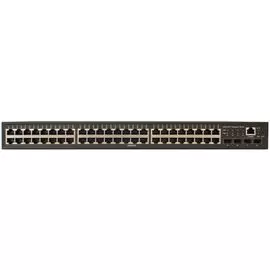 Коммутатор PoE OSNOVO SW-84804/L(800W) на 48 RJ45 PoE + 4 x GE SFP 48 x GE (10/100/1000 Base-T) PoE (IEEE 802.3af/at), 4 x GE Uplink. PoE IEEE 802.3af