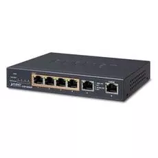 Коммутатор PoE Planet GSD-604HP 4x10/100/1000T 802.3at POE + 2x10/100/1000T Desktop (55W, внешний БП