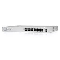 Коммутатор PoE Ubiquiti US-24-250W 24xGigabit RJ45 PoE 250 Вт, 2xSFP ports