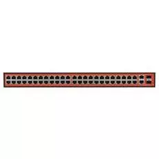 Коммутатор PoE Wi-Tek WI-PS150GFV неуправляемый, 300Вт, порты 48 PoE FE + 2 Combo GE/SFP, режим QoS