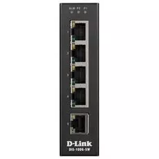 Коммутатор промышленный неуправляемый D-link DIS-100G-5W/A1A 5x10/100/1000Base-T, c функцией энергосбережения и поддержкой QoS