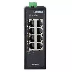 Коммутатор промышленный Planet ISW-800T Industrial 8-Port 10/100TX Compact Ethernet Switch (-40~75 degrees C operating temperature)