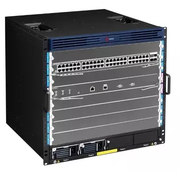 Коммутатор QTECH QSW-7608 шасси, 6 слотов для сервисных модулей и 2 слота для модулей управления