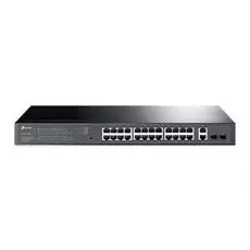 Коммутатор TP-LINK TL-SG1428PE 26x10/100/1000 Мбит/с PoE+ (PoE бюджет 250Вт), 2xSFP 1000 Мбит