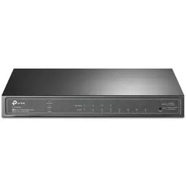 Коммутатор TP-LINK TL-SG2008P JetStream 8-портовый гигабитный, 4*PoE+, 4 гигабитных порта PoE+, 802.3at/af