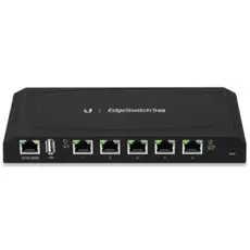 Коммутатор Ubiquiti EdgeSwitch 5XP 22-24VDC, 64 MB, 1х10/100 Mb/s, 5х10/100/1000 Mb/s