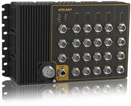 Коммутатор управляемый Kyland Aquam8620 302242850 Layer 3 managed,support NAT based on hardware, 4*10/100/1000M Base-T(X) pushpull M12 connector ports