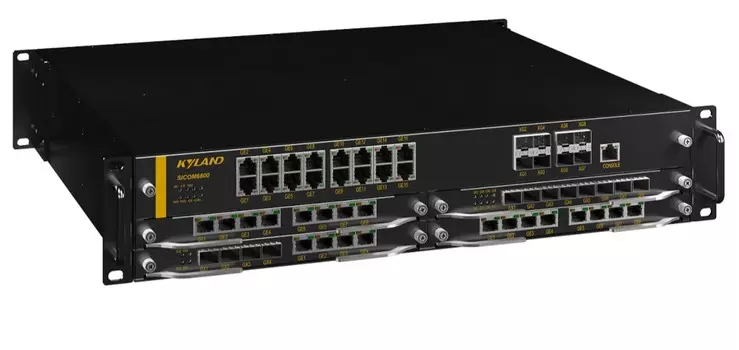Коммутатор управляемый Kyland SICOM6800-2U SM6.8-PS-HV 306008059 100-240VAC,50/60Hz;110-220VDC(85-264VAC/77-300VDC) Power ModuleSupport Hot-Swappable