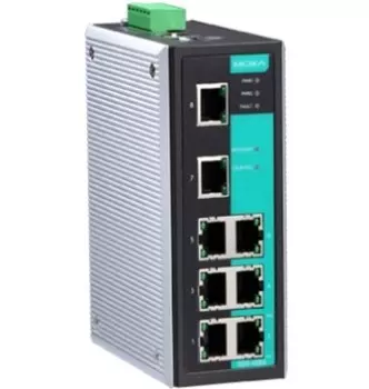 Коммутатор управляемый MOXA EDS-408A-PN 8x10/100BaseT(X) ports, PROFINET enabled