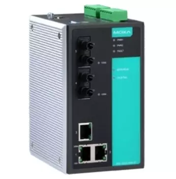 Коммутатор управляемый MOXA EDS-505A-MM-ST-T 3x10/100 BaseTx ports, 2 multi mode 100Fx ports