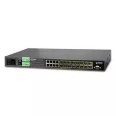 Коммутатор управляемый Planet MGSW-24160F L2/L4 16x100/1000Base-X SFP + 8x10/100/1000Base-T Metro Et