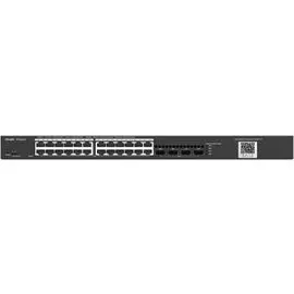 Коммутатор управляемый RUIJIE NETWORKS RG-NBS3100-24GT4SFP-P 24-Port Gigabit L2 Managed POE Switch, 24 Gigabit RJ45 POE/POE+ Ports, 4 SFP Slots, 370W