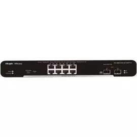 Коммутатор управляемый RUIJIE NETWORKS RG-NBS3100-8GT2SFP-P 8-Port Gigabit L2 Managed POE Switch, 8 Gigabit RJ45 POE/POE+ Ports,2 SFP Slots,125W PoE P