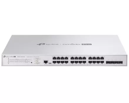 Коммутатор управляемый TP-LINK Omada PRO S5500-24MPP4XF L2+ 24x2.5Гбит/с 4xКомбо(10GBase-T/SFP+) 4SF