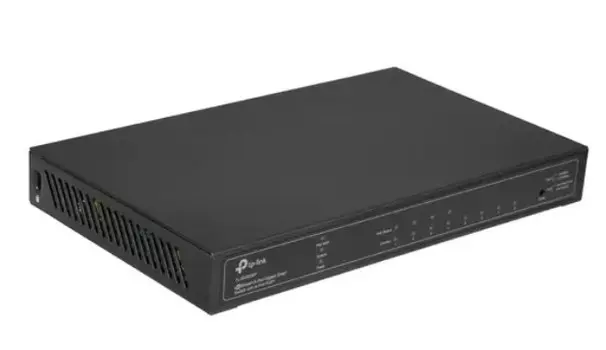Коммутатор управляемый TP-LINK SG2008P 8-портовый гигабитный, 4*PoE+, 4 гигабитных порта PoE+, 802.3at/af