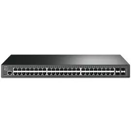 Коммутатор управляемый TP-LINK TL-SG3452 Jetstream L2+ 48*10/100/1000Mbps RJ-45 port, 4*1000Mbps SFP