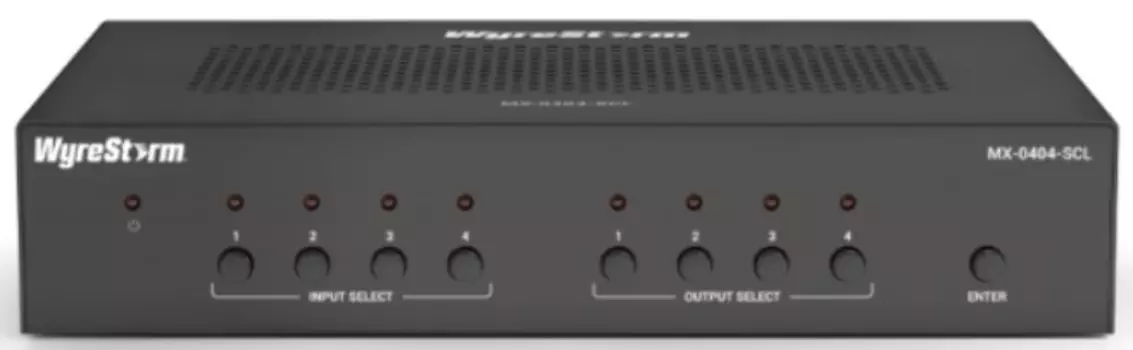 Коммутатор Wyrestorm MX-0404-SCL МАТРИЧНЫЙ