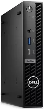 Компьютер Dell Optiplex 7020 Micro 7020-3850 i3 14100T/8GB/512GB SSD/UHDG 730/GBitEth/65W/мышь/клавиатура/WiFi/BT/Linux/black