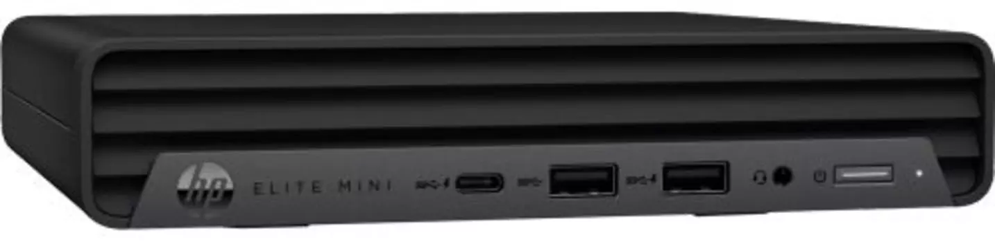 Компьютер HP Elite Mini 800 G9 i5-12500T/16GB/512GB SSD/UHD Graphics/WiFi/BT/USB Kbd/USB mouse/ENG kbd/нет евровилки/Win11Pro/black