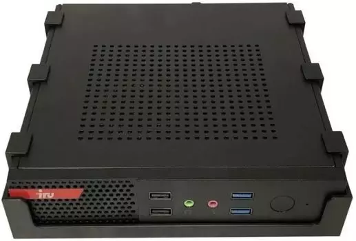 Компьютер iRu Опал 312 slim 2057721 G6405/8GB/256GB SSD/UHDG 610/GBitEth/90W/Free DOS/черный