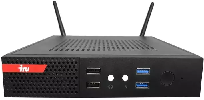 Компьютер iRu Опал 313 slim 2057725 i3 10100/8GB/256GB SSD/UHDG 630/GBitEth/120W/Free DOS/черный