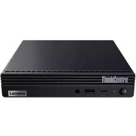 Компьютер Lenovo ThinkCentre Tiny M60e slim 11LV0029RU i5 1035G1/8GB/256GB SSD/WiFi/BT/клавиатура/мышь/noOS/черный