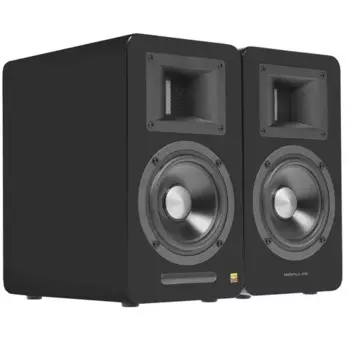 Компьютерная акустика 2.0 Edifier Airpulse A100 Black активные, 100 W RMS, 52Гц-40кГц, AUX, PC, USB, BT с поддержкой aptX, оптический вход,выход на са