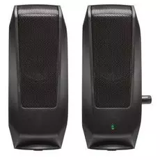 Компьютерная акустика 2.0 Logitech S120 980-000010 2.3 Вт, 50-20000 Гц, черные