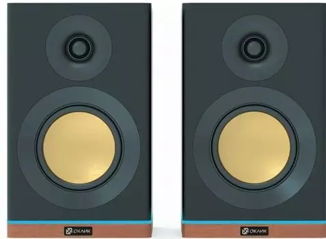 Компьютерная акустика 2.0 Oklick OK-605A 2023386 черная 60Вт BT
