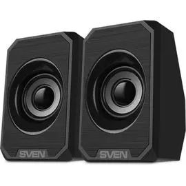 Компьютерная акустика 2.0 Sven 180 SV-020248 2*3 Вт(RMS), 100 Гц-20 КГц, USB, чёрная