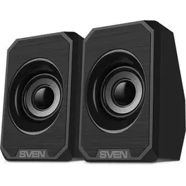 Компьютерная акустика 2.0 Sven 180 SV-020248 2*3 Вт(RMS), 100 Гц-20 КГц, USB, чёрная