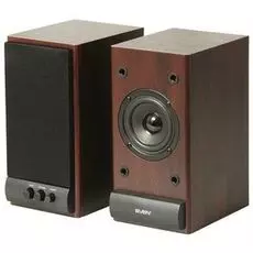 Компьютерная акустика 2.0 Sven SPS-609 SV-0120609CH 10 Вт, 70–18000 Гц, вишня