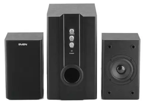 Компьютерная акустика 2.1 Sven SPS-820 (УЦЕНЕННЫЙ) 38 Вт, 50-20000 Гц, черные