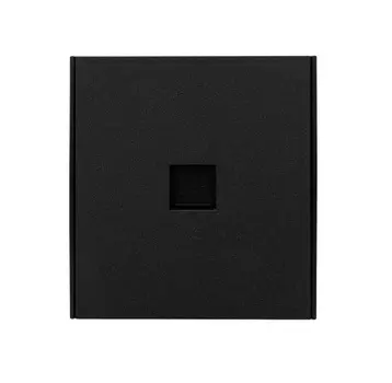 Компьютерная розетка KRANZ KR-78-0724-5 MIELE STRONG RJ45 кат6 с/у антрацит