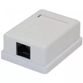 Компьютерная розетка настенная Filum FL-NA-SOCKET5E-1 5E кат., 1 х RJ-45/8p8c, 110/Krone