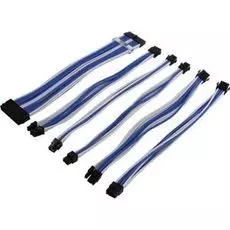 Комплект 1STPLAYER SKY-001 кабелей-удлинителей для БП, 350mm, sky color