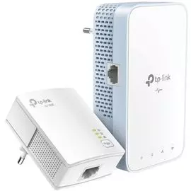 Комплект адаптеров Powerline TP-LINK TL-WPA7517KIT AV1000, 300 Мбит/с на 2,4 ГГц + 433 Мбит/с на 5 ГГц, Powerline 1000 Мбит/с, TL-PA7017, TL-WPA7517