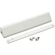 Комплект ALer MK AL-200PR белый, для крепления замка AL-200 на L-образном уголке с декоративным кожухом и планкой М200
