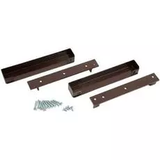 Комплект ALer MK AL-250S коричневый, для установки замков AL-250SH, AL-250SV, AL-250SM в накладном варианте