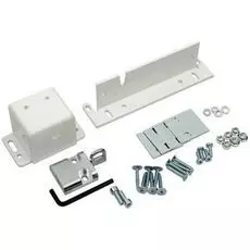 Комплект ALer MK AL-250UZ белый, для установки замка AL-250UZ на двери, открывающиеся вовнутрь