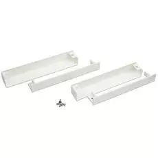 Комплект ALer MK AL-400S белый, для установки замков AL-400SH, AL-400SV в накладном варианте