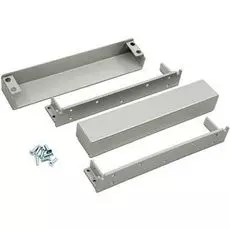 Комплект ALer MK AL-700S серый, для установки замков AL-700SH, AL-700SV в накладном варианте