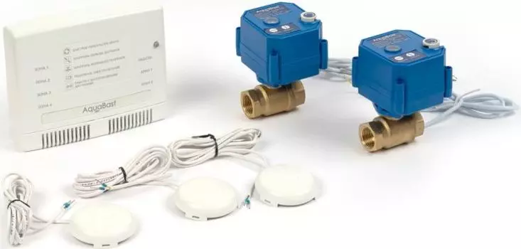 Комплект Бастион AquaBast Line Квартира 1/2" 2крана 3провод датчика
