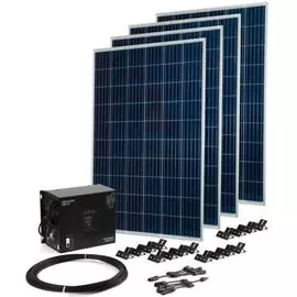 Комплект Бастион Teplocom Solar-1500+Солнечная панель 250Вт х4